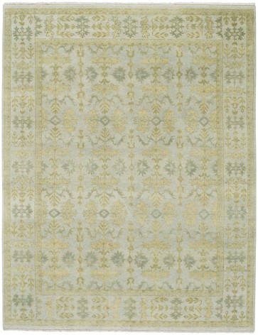 Luxury Collection Park Lane Hand-Knotted Silver Sea Rug (SALE)