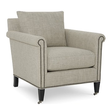 Astor Classic Custom Fabric Club Chair