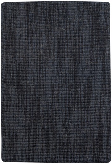 Spa Rug Soft Wool Coal Charcoal Gray