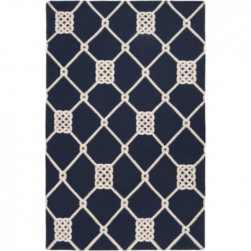 Nautical Knots Rug Navy (Very Limited)