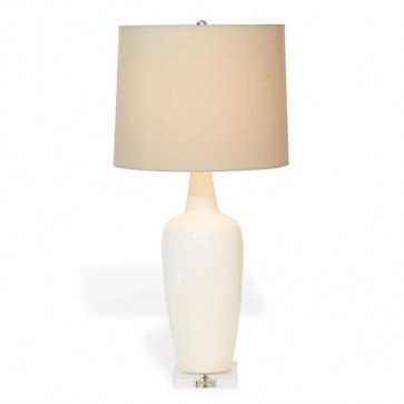 Easton Modern Crackle Porcelain Lamp 