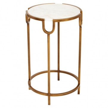 Gold and Marble Accent Tables (Sizes)