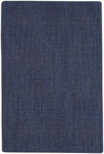 Spa Rug Soft Wool Navy Denim Blue