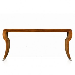 Burl Long and Narrow Modern Console Table NEW!