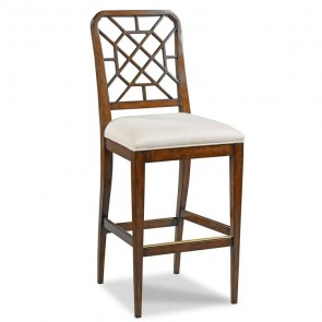 Chippendale Cockpen Counter Stool brown