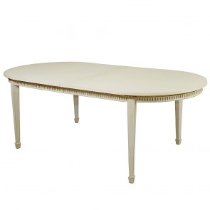 Reine Cream Oval French Country Dining Table 