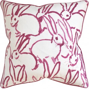 Hutch Bunnies Custom Made Pillow Pink
