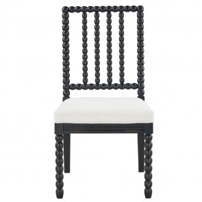 Colby Spool Jenny Lind Dining Chair Black