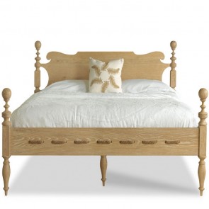 Nantucket Limewash Post Bed (New In Stock!)