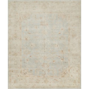 Vincent Soft Blue Hand Knotted Luxury Wool Rug