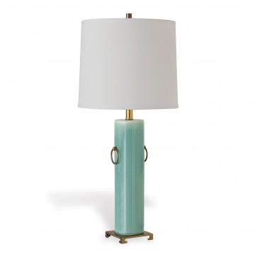 Hollywood Regency Beverly Lamp Celadon