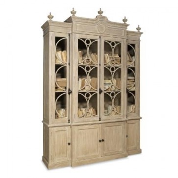 Marseilles Empire Wall Cabinet Wash Finish