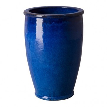 Sapphire Blue Ceramic Vase Planter