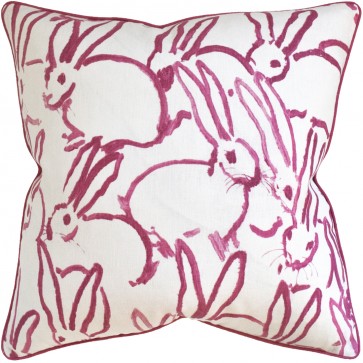 Hutch Bunnies Custom Made Pillow Pink
