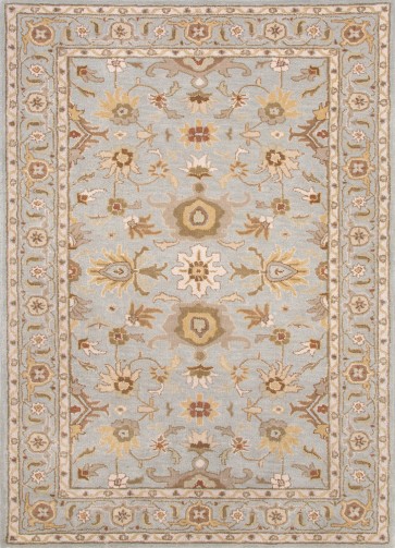 Hand Tufted Poeme Abralin Rug Sky Blue