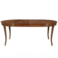 Regents Park Mahogany Extension Oval Table