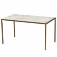 Hammered Gold Marble Cocktail Table  (Great Value!)