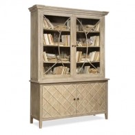 Gustavian Swedish Cabinet Bookcase Washed Finish