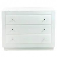 Glass Modern Monaco Chest of Drawers (Colors)