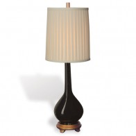 Porcelain Daniel Genie Lamp Black