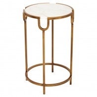 Gold and Marble Accent Tables (Sizes)