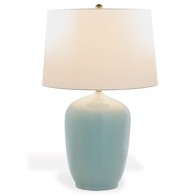 Duxbury Sea Blue Porcelain Lamp 