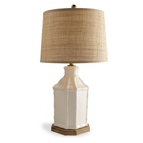 Bamboo Cream Table Lamp