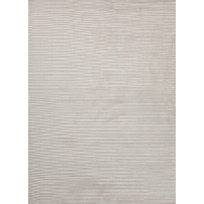 Ultra Luxury Classic Wool Silk Rug Sea Cream White