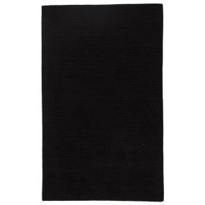 Ultra Luxury Classic Wool Silk Rug Black
