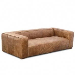Bolton Oversized Modern Leather Sofa