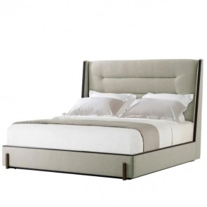 Brougham Modern Luxury Upholstered King Bed