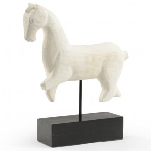 Greek Running Horse Statue