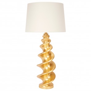 Newport Shell Gold Buffet Lamp