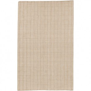 Jute Classic Rug Tan Tartan