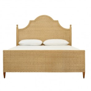 Sophia Luxury Rattan Natural Bed