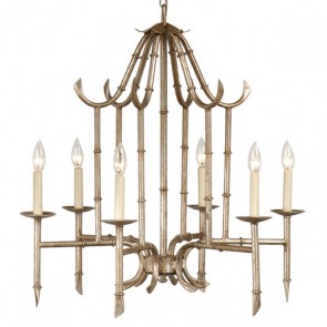 Frances Pagoda Chandelier (colors)