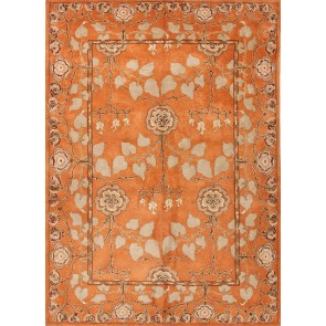 Hand Tufted Poeme Rodez Rug Pumpkin