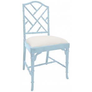 Chinese Chippendale Dining Side Chair (CUSTOM PAINT)