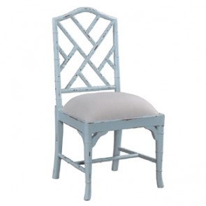 Chinese Chippendale Dining Side Chair (CUSTOM PAINT)