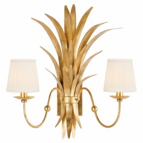 Antique Gold Wheat Electrified Sconce (NEW)